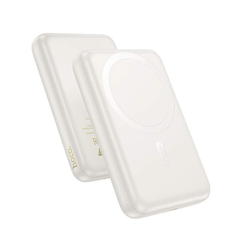 J141 Grace PD20W magnetic power bank(10000mAh) Milky White