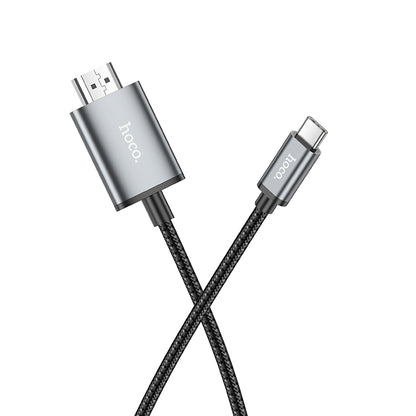 UA27 HD on-screen cable Type-C to HDTV-Metal Grey