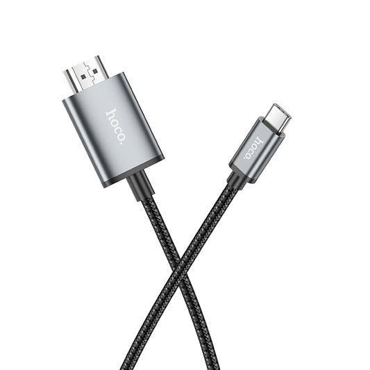 UA27 HD on-screen cable Type-C to HDTV-Metal Grey