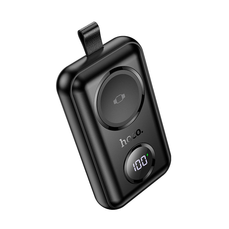 HOCO J137 Power bank with iWatch charger(2500mAh) black