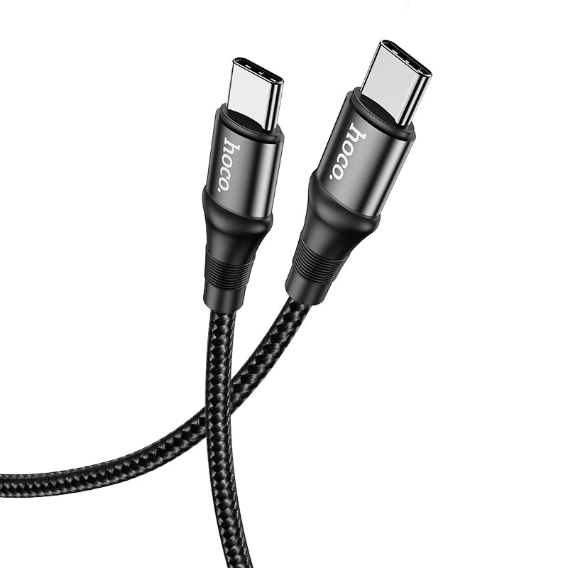 HOCO X50 Type-C to Type-C Exquisito 100W charging data cable(L=2M) black