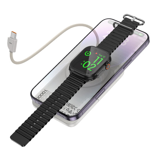 Hoco Q43 10000mAh Magnetic Power Bank - Grey
