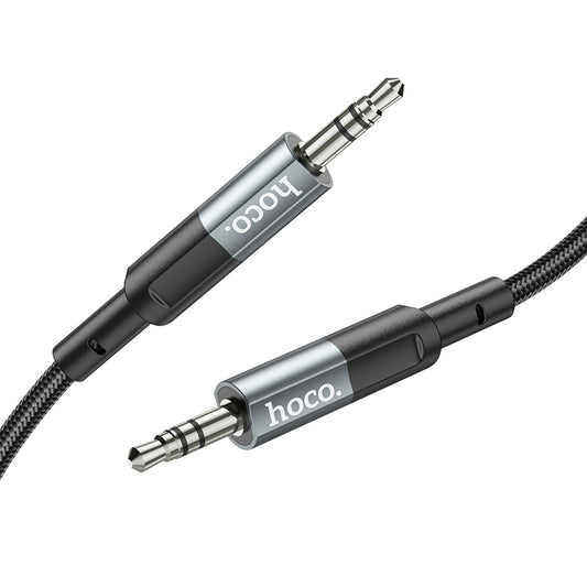 HOCO UPA23 AUX audio cable metal gray