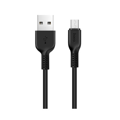 HOCO X20 Flash micro charging cable(L=3M) black