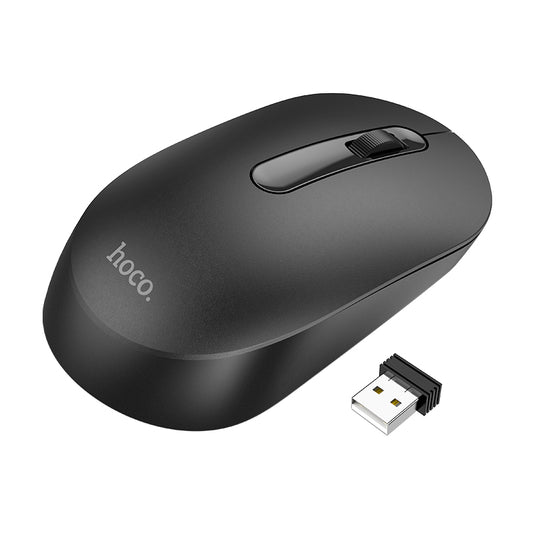 HOCO GM14 Platinum 2.4G business wireless mouse black