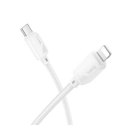 HOCO X113 Beneficio PD charging data cable iP white