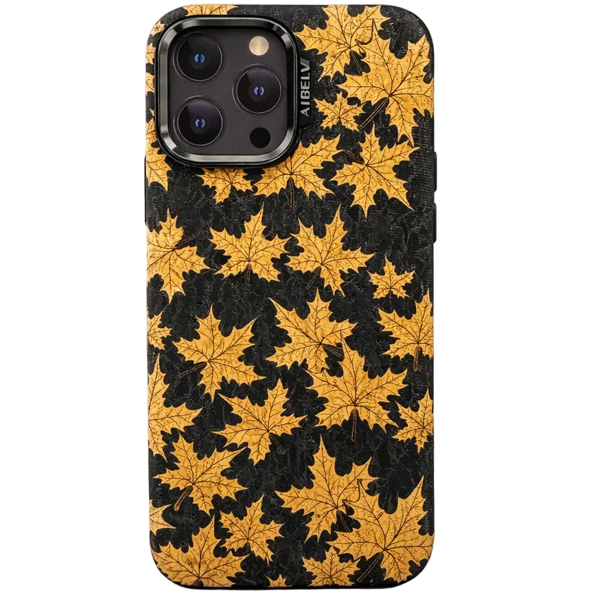 Aibelv Mag iPhone 16 Pro Max Maple Leaf Case