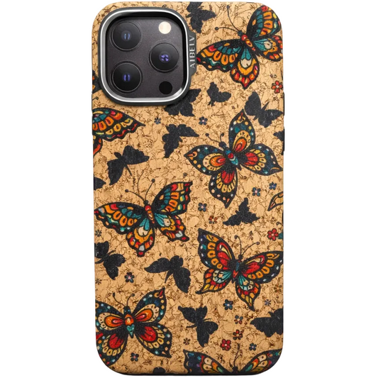 Aibelv Mag iPhone 16 Pro Max Butterfly Garden Case