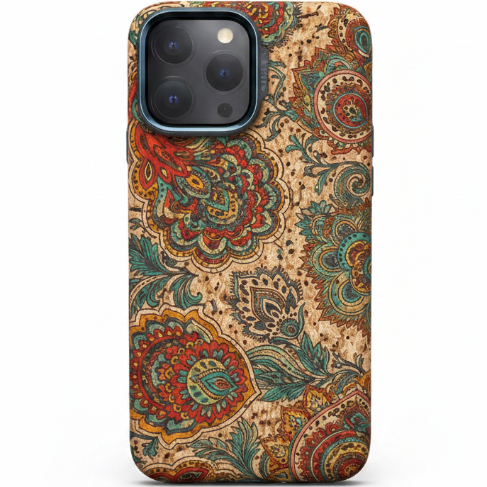 Aibelv Mag iPhone 16 Pro Max Mandala Floral Art Case