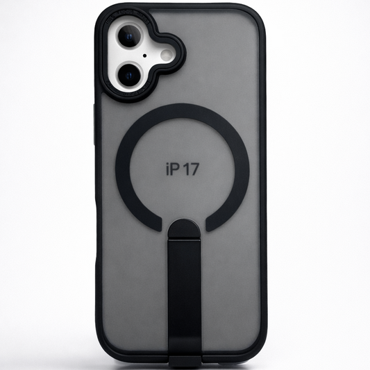Focus Kickstand iPhone 17 Case Black