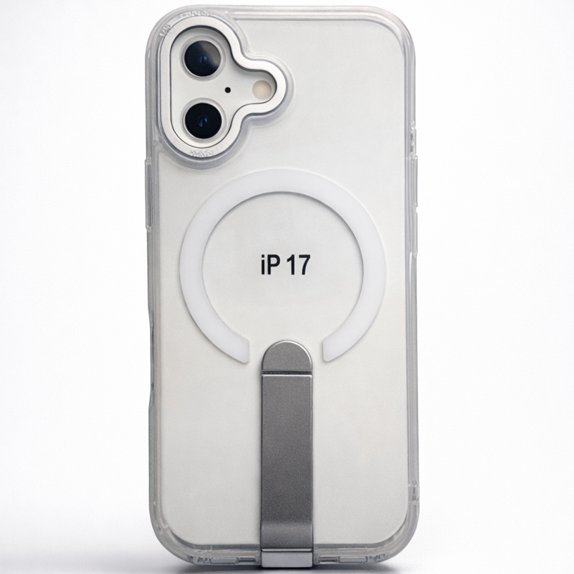 Focus Kickstand iPhone 17 Case White