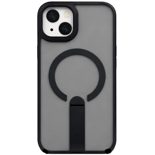Focus KickStand Case for iPhone 15 - Black