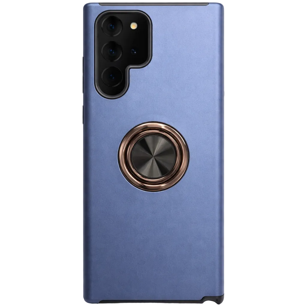 Strong Magnetic Ring Samsung S24 Ultra Blue Case