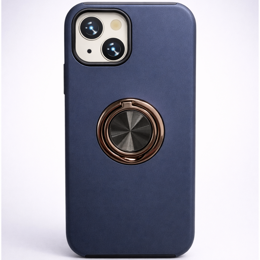 Strong Magnetic Ring Iphone 13/14 blue Case