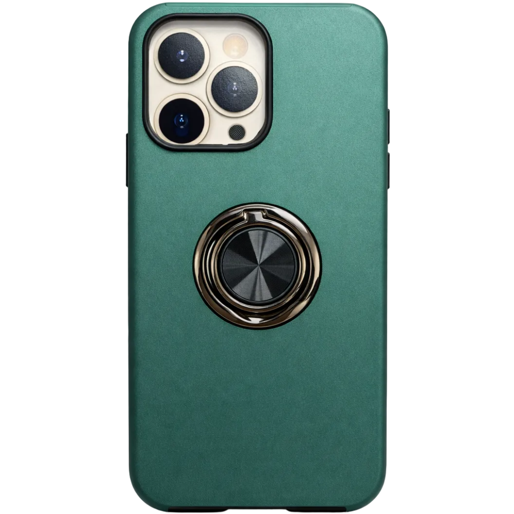 Strong Magnetic Ring Iphone 14 Pro Max Green Case