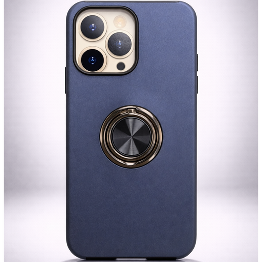 Strong Magnetic Ring Iphone 14 Pro Max blue Case