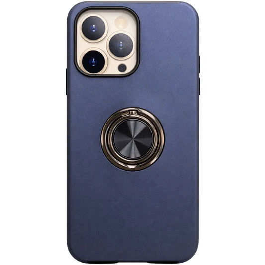 Strong Magnetic Ring Iphone 16 pro max Blue Case