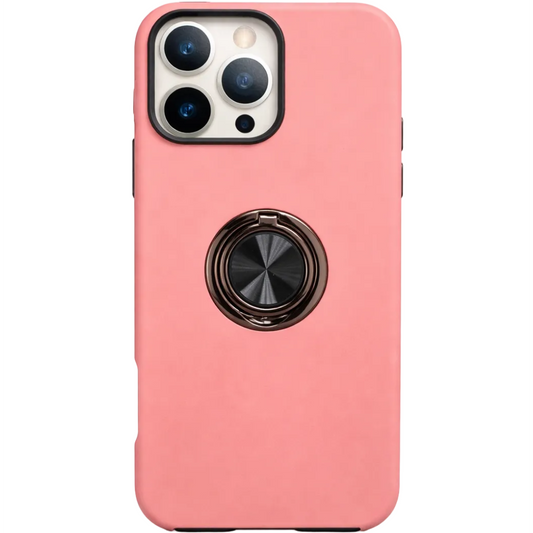 Strong Magnetic Ring Iphone 16 pro max Pink Case