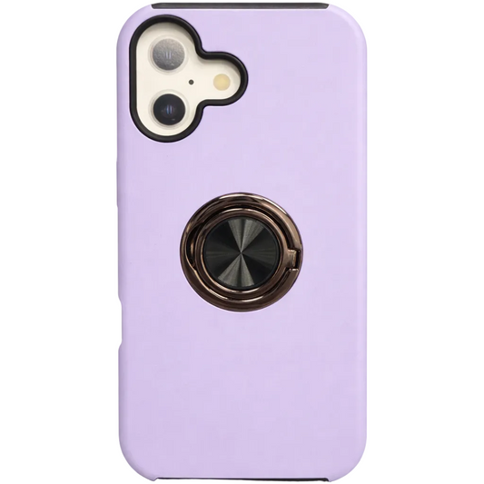 Strong Magnetic Ring Iphone 17 Soft Lilac Case