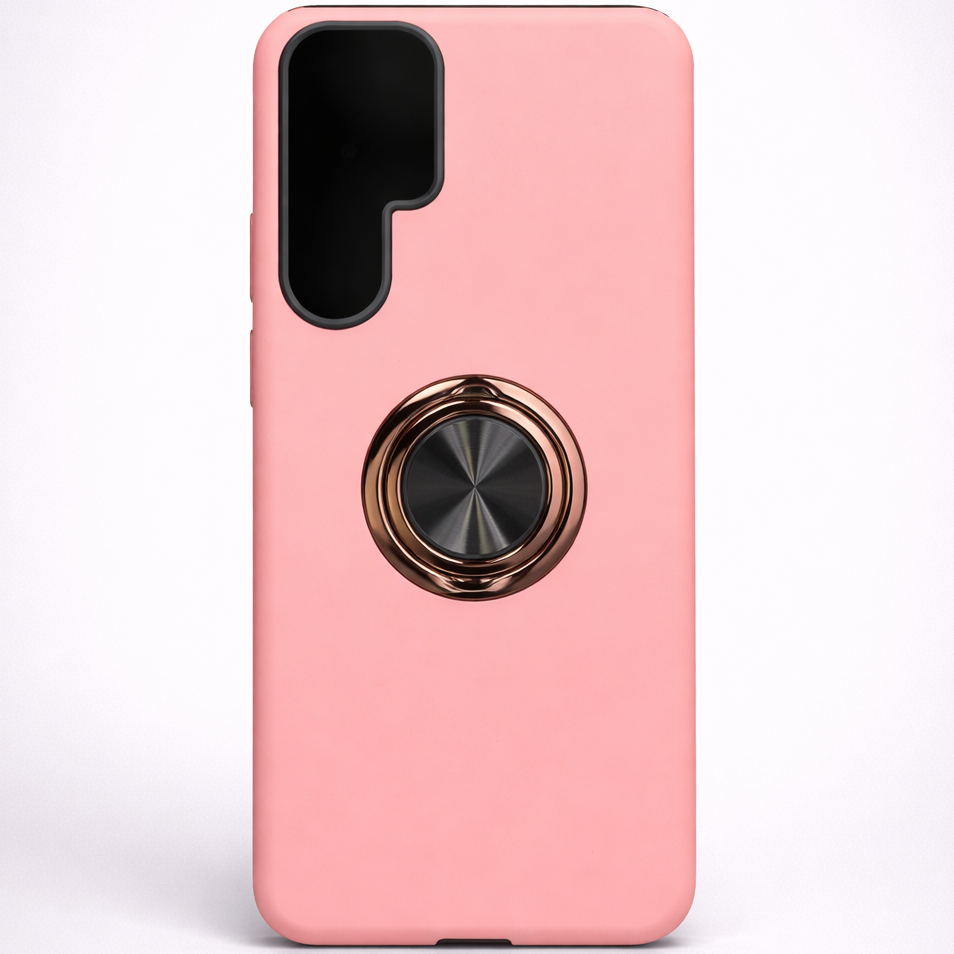 Strong Magnetic Ring Samsung S26 Ultra Pink Case