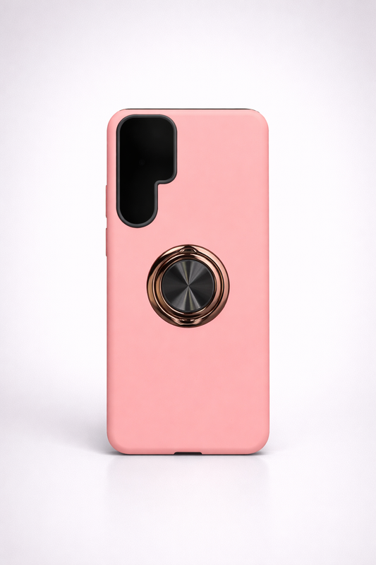 Strong Magnetic Ring Samsung S26 Ultra Pink Case