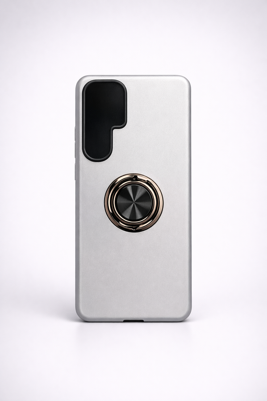 Strong Magnetic Ring Samsung S26 Ultra White Case