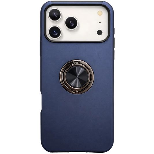 Strong Magnetic Ring Iphone 17 Pro Blue Case