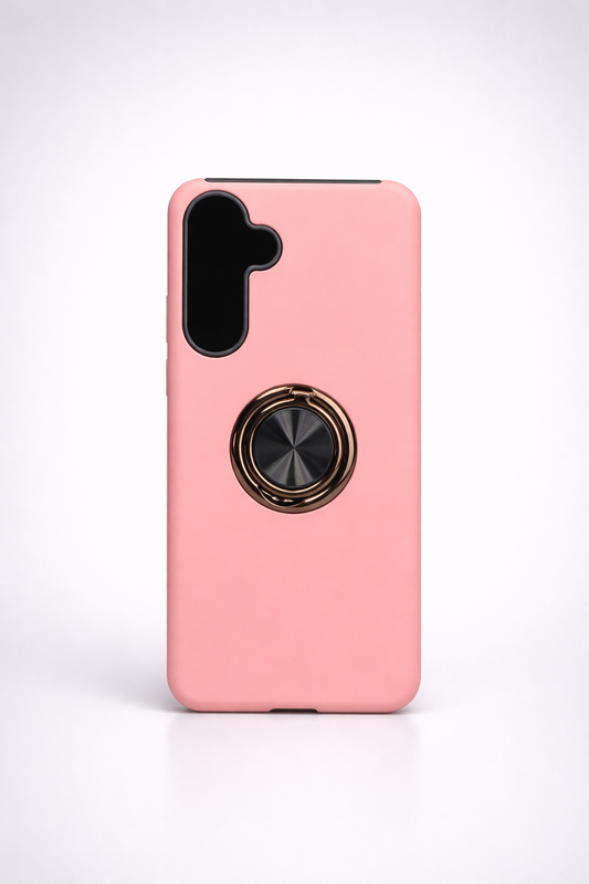Strong Magnetic Ring Samsung S26 Pink Case