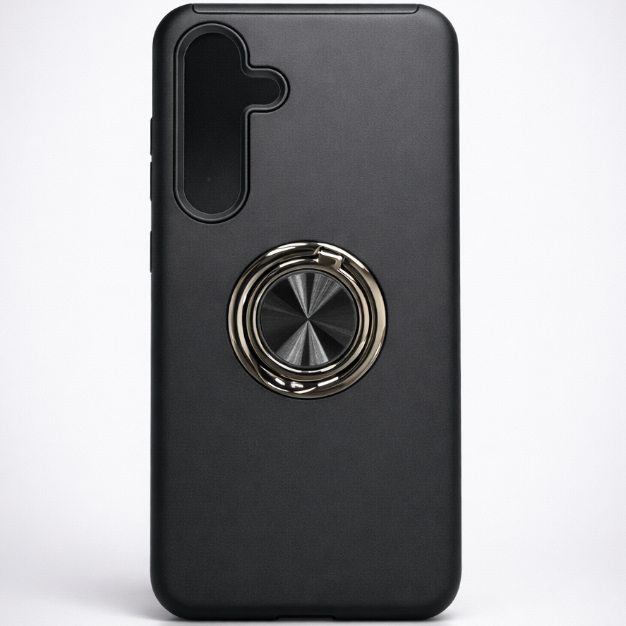 Strong Magnetic Ring Samsung S26 Plus Black Case