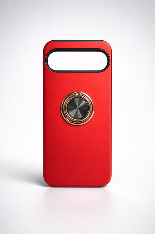 Strong Magnetic Ring Google Pixel 10 Pro XL Red Case