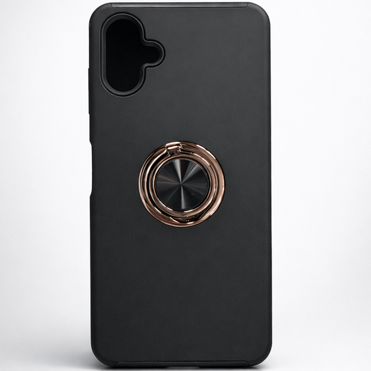 Strong Magnetic Ring Samsung A07 Black Case