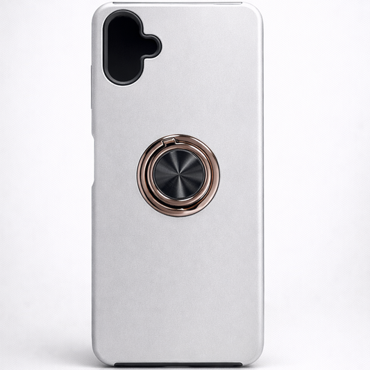Strong Magnetic Ring Samsung A06 White Case