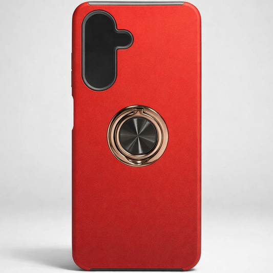 Strong Magnetic Ring Samsung A16 Red Case