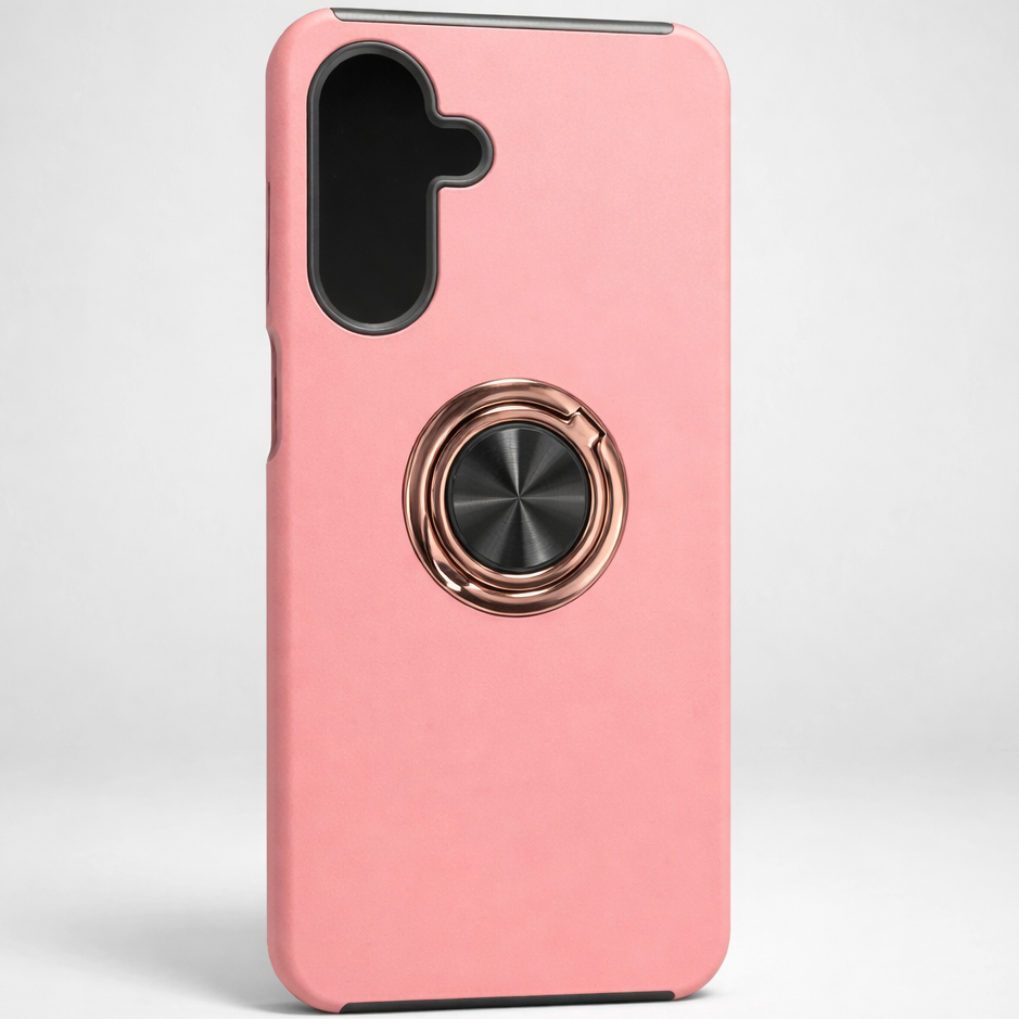 Strong Magnetic Ring Samsung A16 Pink Case