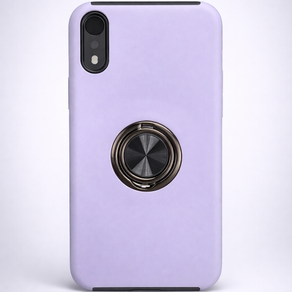 Strong Magnetic Ring Iphone XR  Soft Lilac Case