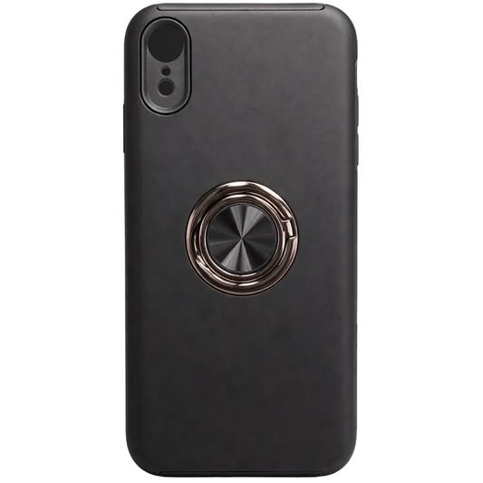 Strong Magnetic Ring Iphone XR  Black Case