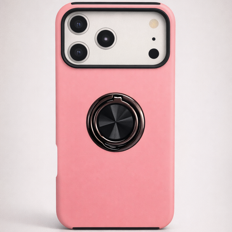 Strong Magnetic Ring Iphone 17 Pro Max Pink Case