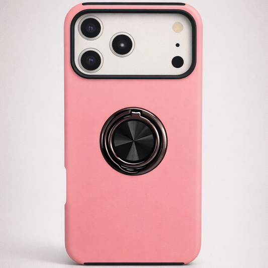 Strong Magnetic Ring Iphone 17 Pro Max Pink Case