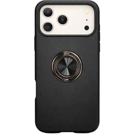 Strong Magnetic Ring Iphone 17 Pro Max Black Case