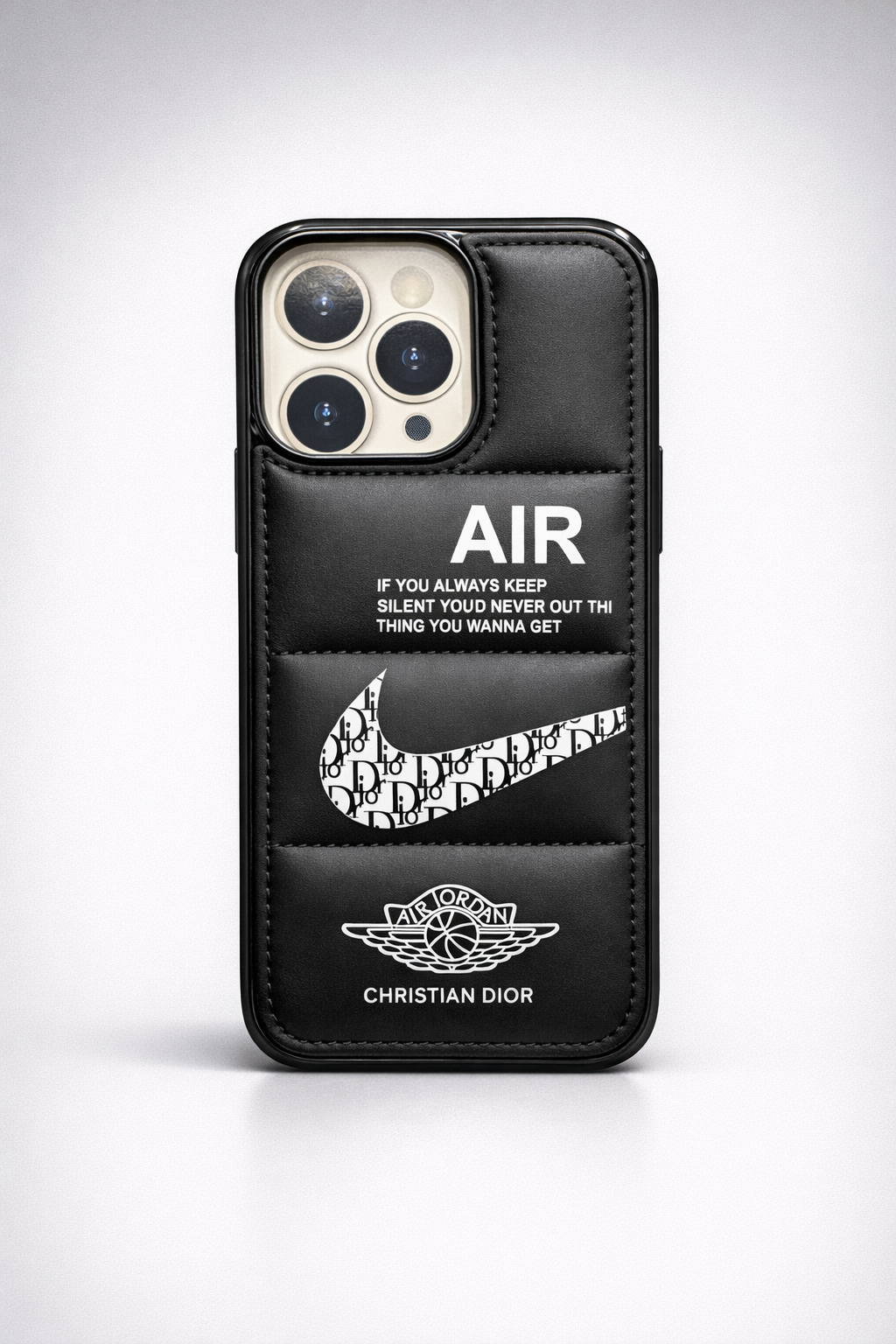 Puffer Iphone 16 pro max case black