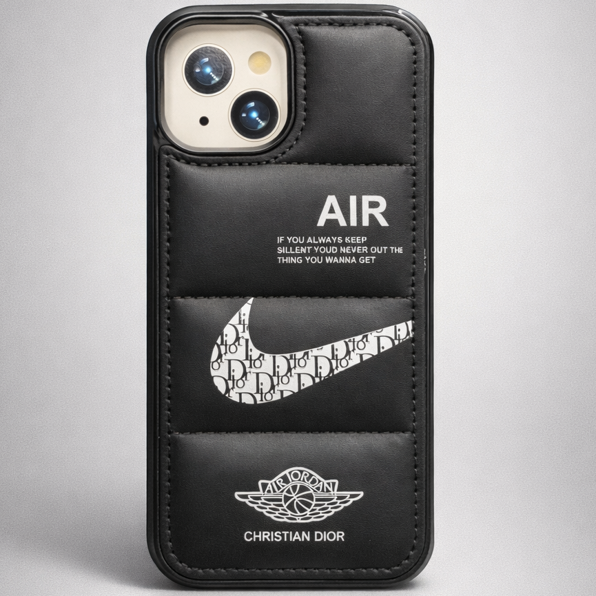 Puffer Iphone 15 case black