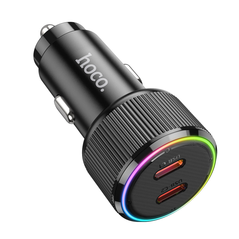 HOCO NZ14B Guerrero PD50W(2C) car charger Black