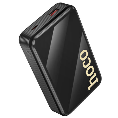 HOCO Q37A Graceful 22.5W+PD20W power bank with two cables(20000mAh) black