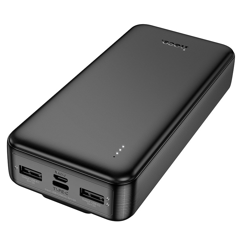 J118A Speed energy power bank with cable(20000mAh) Black