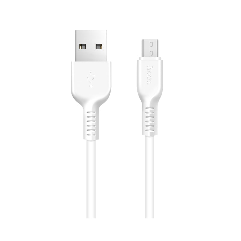 HOCO X20 Flash micro charging cable(L=3M) white