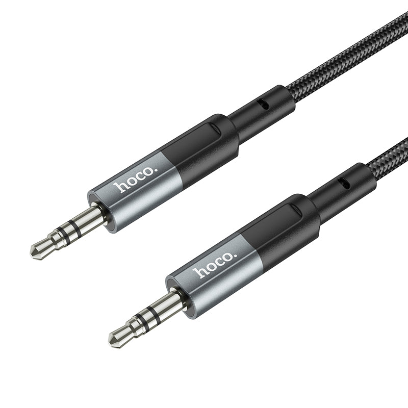 HOCO UPA23 AUX audio cable metal gray
