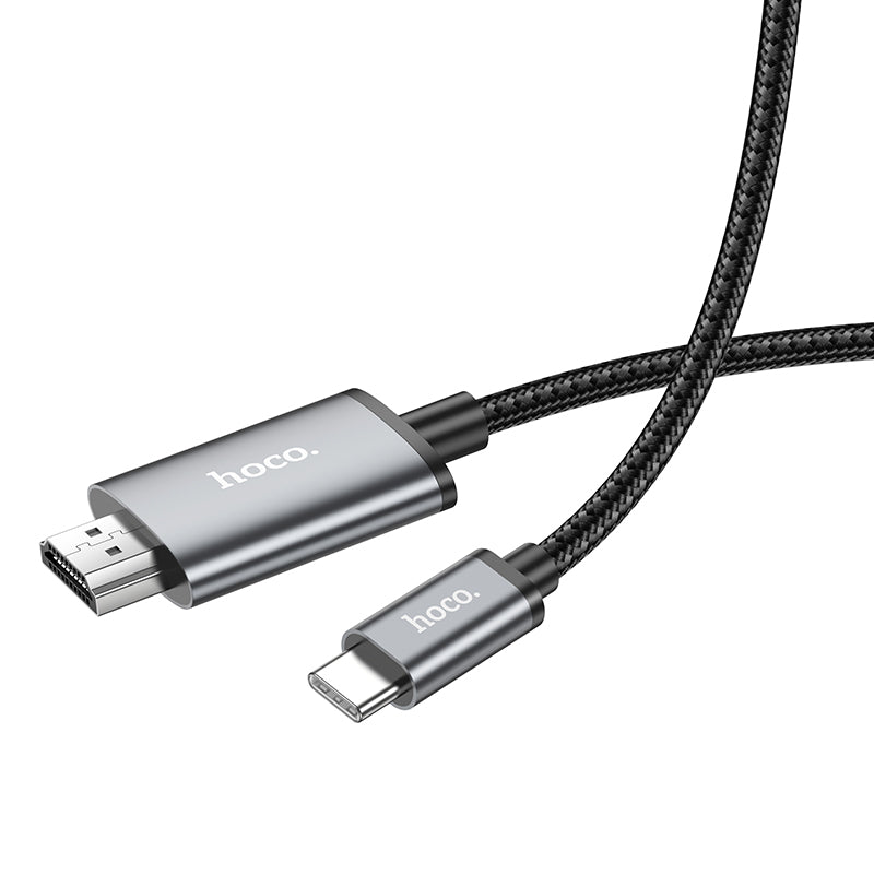 UA27 HD on-screen cable Type-C to HDTV-Metal Grey