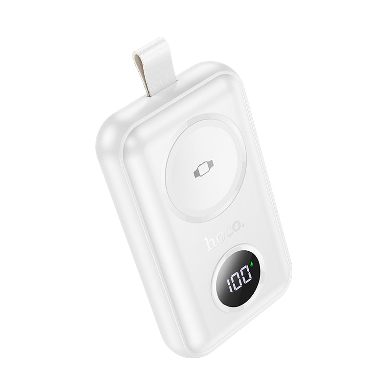 HOCO J137 Power bank with iWatch charger(2500mAh) white