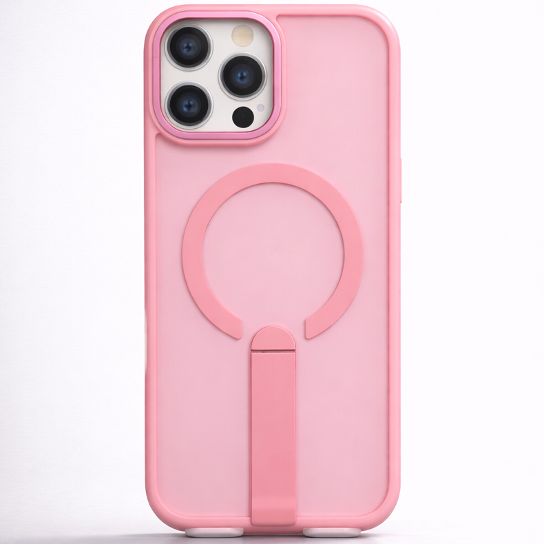 Focus KickStand Case for iPhone 14 Pro Max - Pink