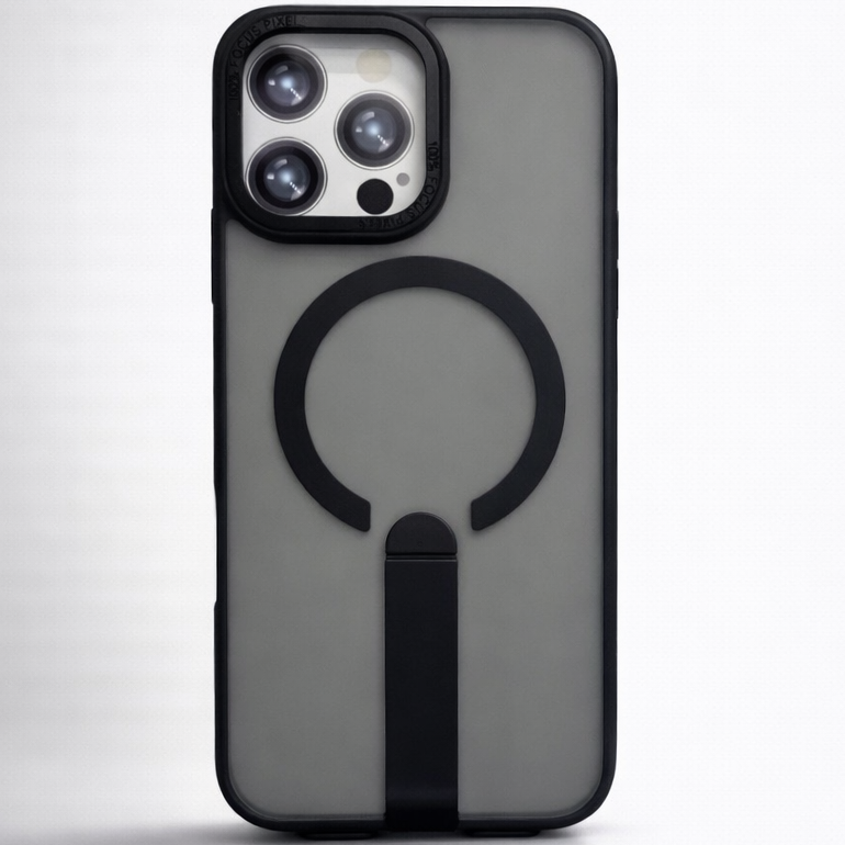 Focus KickStand Case for iPhone 14 Pro Max - Grey